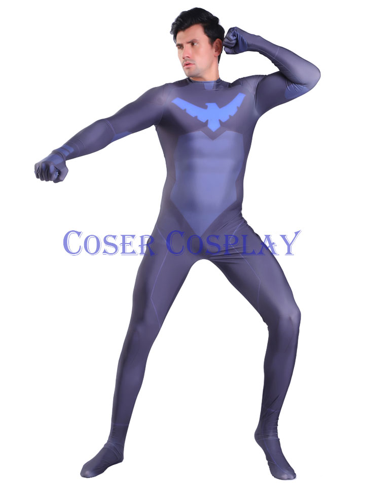 2020 Nightwing Halloween Costumes Bodysuits 1108